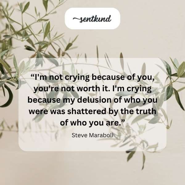 A person sits alone in a dimly lit room, staring into space with a pensive expression, their physical appearance seemingly unharmed but conveying deep internal sorrow.