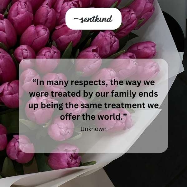 A symbolic image depicts a chain breaking to represent the end of a generational cycle of abuse.