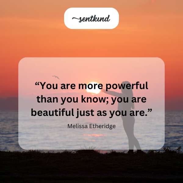 Inspirational quote typography art with a vibrant, empowering message.