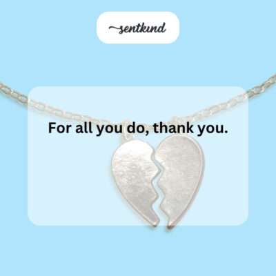 Thank you for all you do.