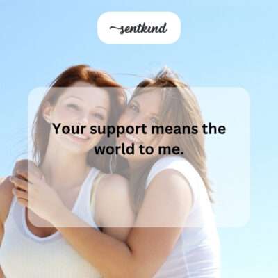 Friend's invaluable support.