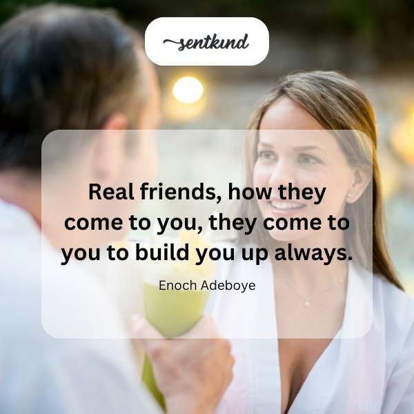 Supportive friends building each other up like a colorful tower.