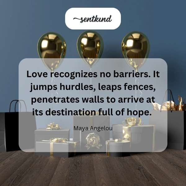 A path winds through obstacles towards a hopeful horizon.
