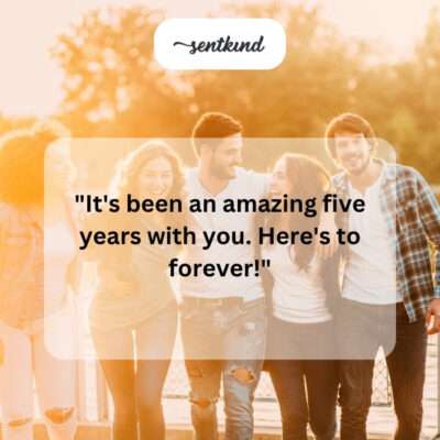 Amazing 5 years.