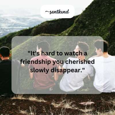 Disappearing bond.