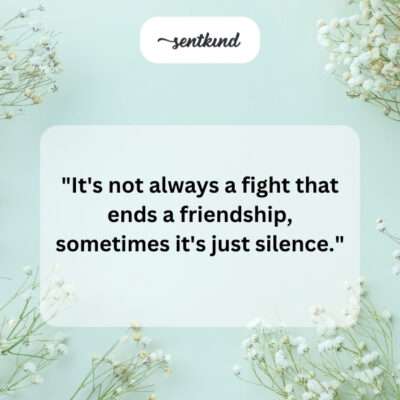 Silent end.