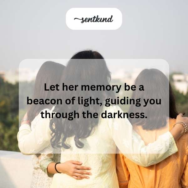 Floral wreath with a remembrance quote about a loved one.