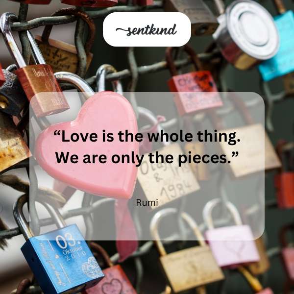 A mosaic heart made of colorful fragmented tiles symbolizes unity.