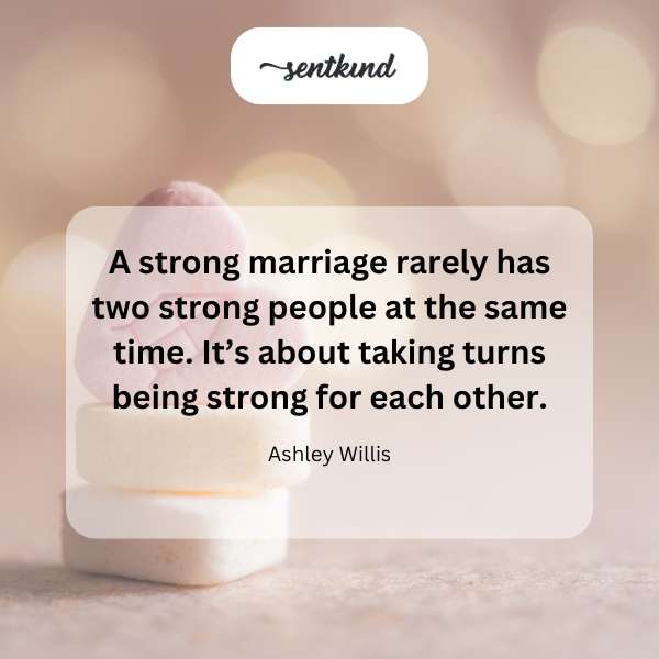 A couple supporting each other, one leaning on the other for strength.