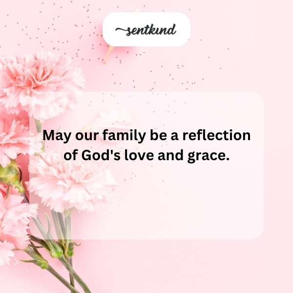 Family reflects God's love.