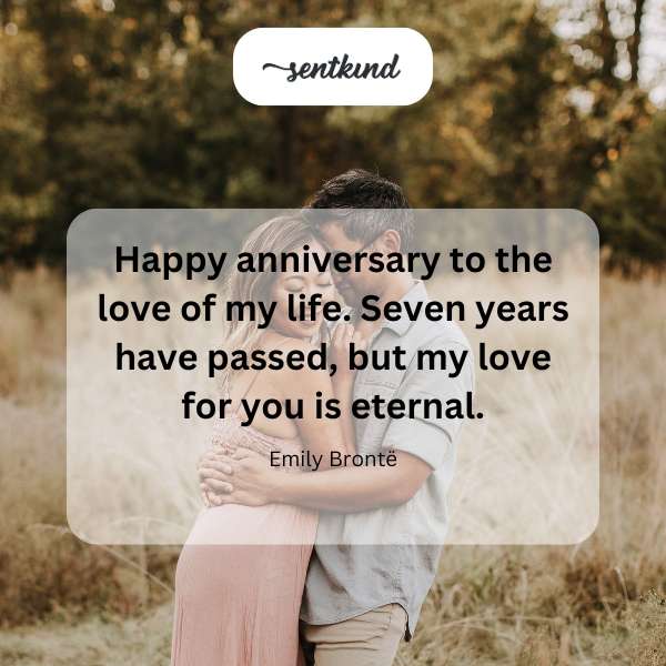 Romantic depiction of a couple celebrating their anniversary.