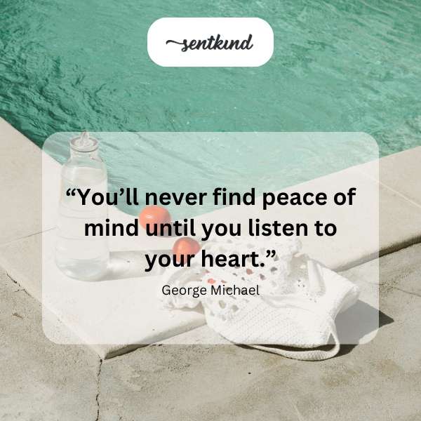A serene, softly lit heart shape glows gently.