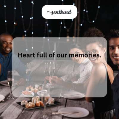 Heart full of memories.