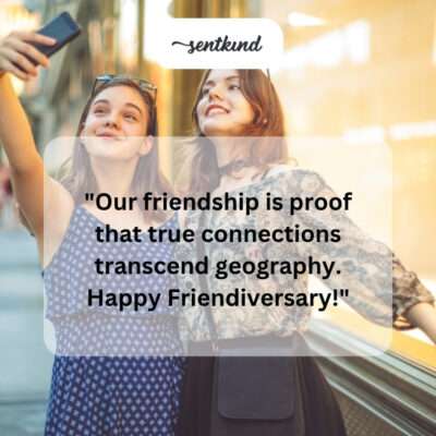 True connections transcend geography.