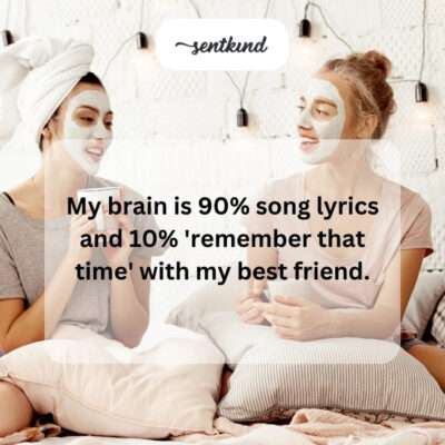 Brain: song lyrics, memories.