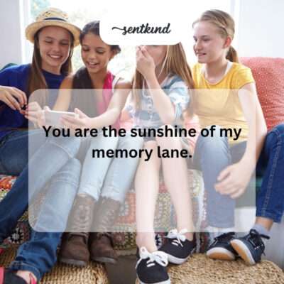 Memory lane sunshine.