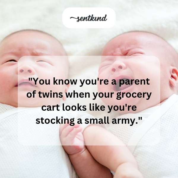 A grocery cart is overflowing with baby supplies and food.