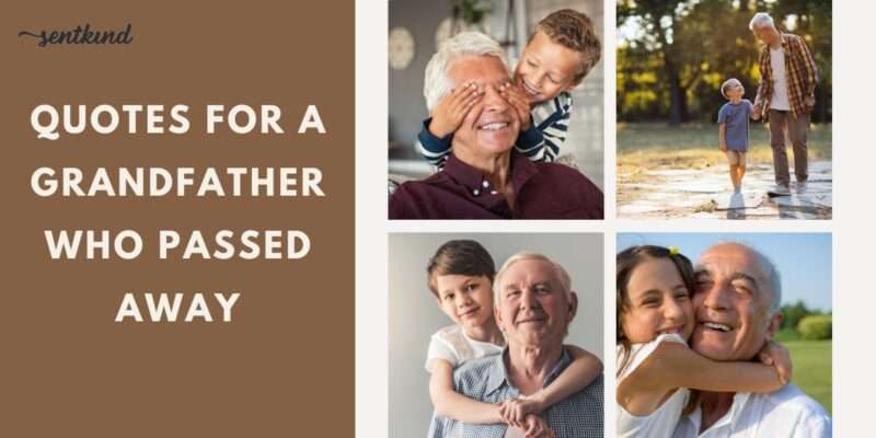 quotes for grandfather death​
