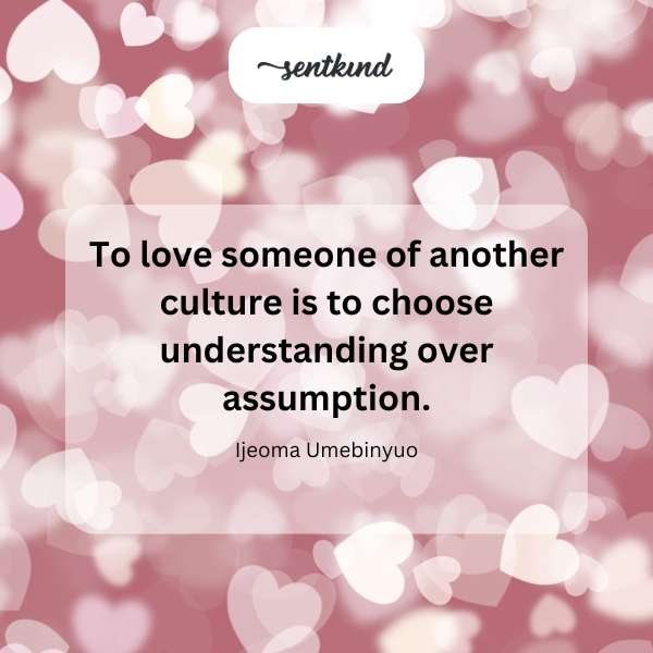 Diverse group of people are connecting, symbolizing cultural exchange.