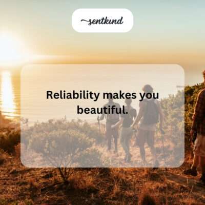 A person calmly and consistently performing a task with quiet determination, embodying the strength found in dependability.