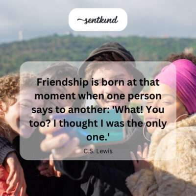 Friendship born.