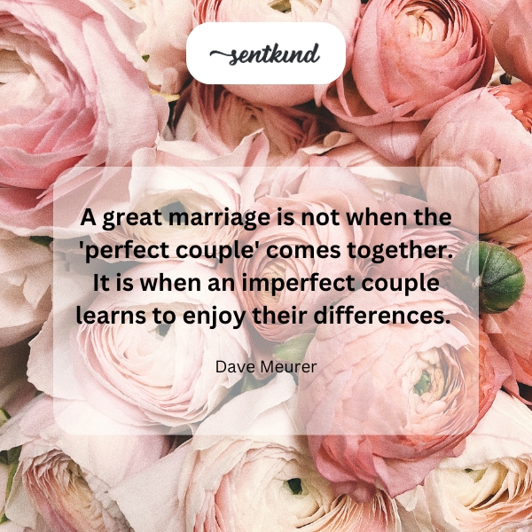 Two intertwined trees with uniquely shaped branches symbolize an enduring marriage.