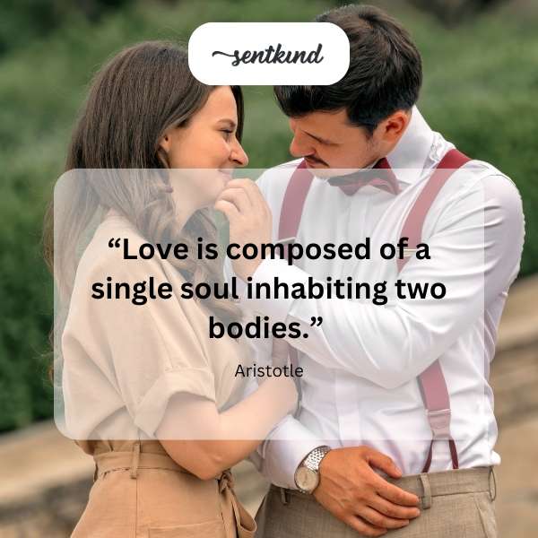 Two people embracing, symbolizing a deep connection.