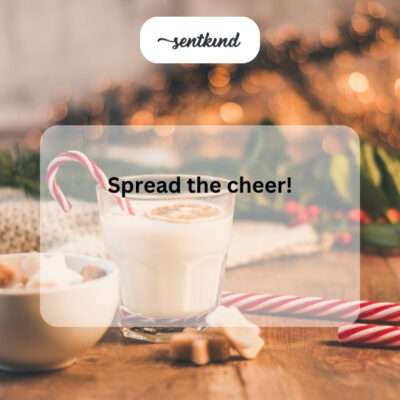 Spread the cheer.