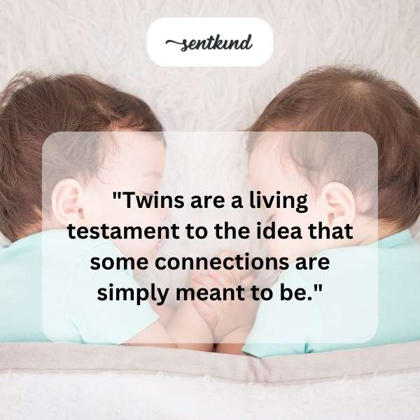 Meant-to-be twin connection.