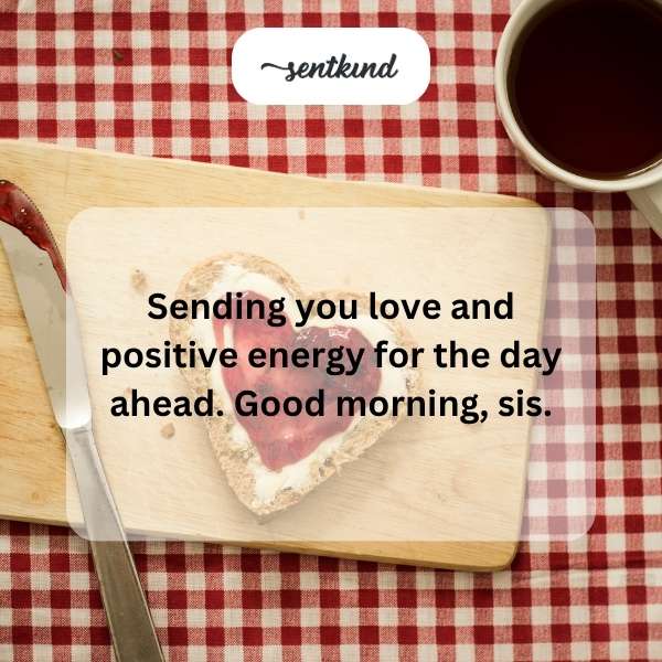 A comforting image symbolizing love and positive energy, possibly with sunshine or hearts.