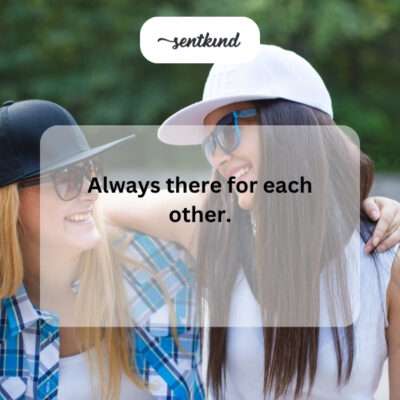 Mutual support.