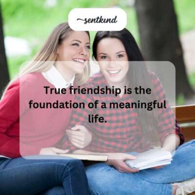Foundation of a good life.