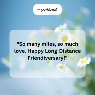 Miles, love for friendiversary.