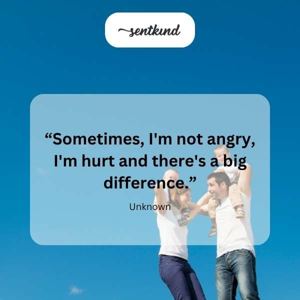 An illustration shows a figure's face transforming from a tearful expression in shadow to a bright smile bathed in warm light.