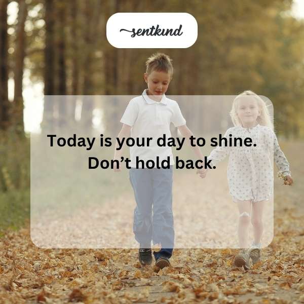 A person is standing in bright sunlight, casting a long shadow.