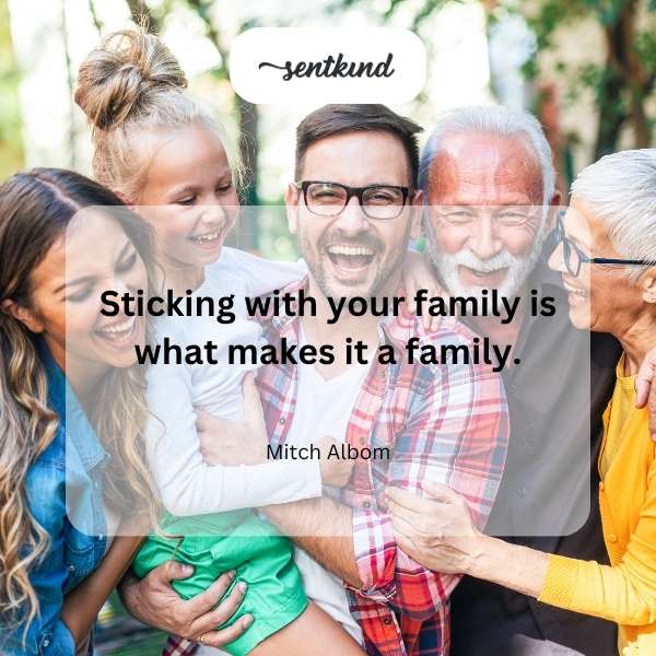A heartwarming family embraces in a sunlit living room, symbolizing love and togetherness.