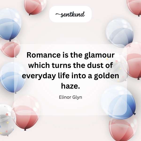 A golden hazy light illuminates a couple dancing romantically.