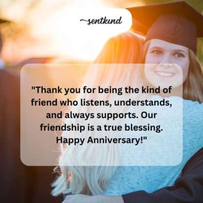 Friend listening and supporting.