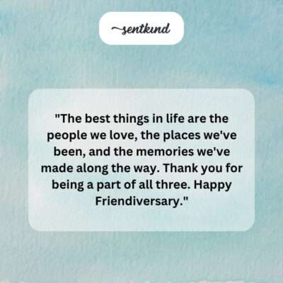 Friends making memories.