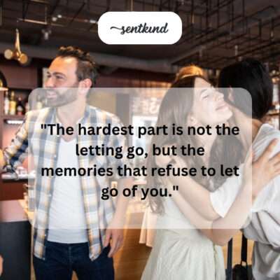 Lingering memories of a lost friendship.
