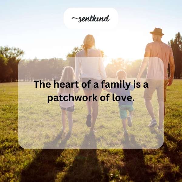 A diverse family is embracing tightly, showing love and support.
