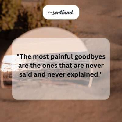 Fading footsteps