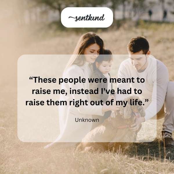 An illustration depicts a hand using scissors to cut a thick rope, symbolizing the severance of a connection or tie.