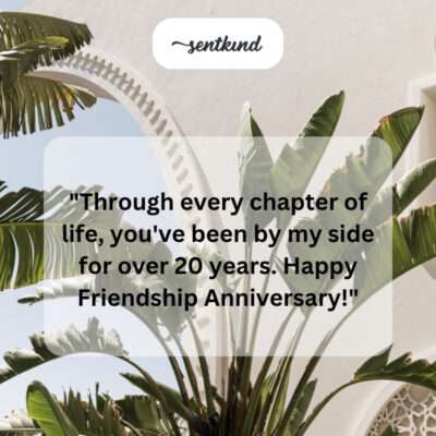 20+ years, by my side