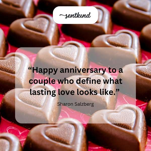 An elegant couple joyfully celebrates their anniversary.