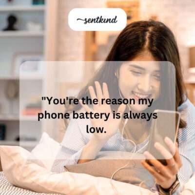 Talking so much, phone battery low.