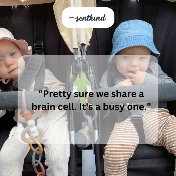 Two people are connected by a single, glowing brain cell.