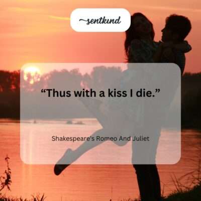 A man lies deceased in a tomb, his hand reaching out towards a nearby sleeping figure, suggesting a final, fatal kiss.