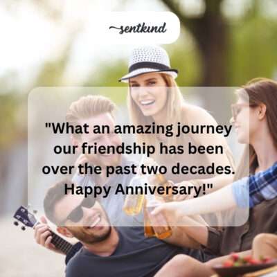 Amazing two-decade journey