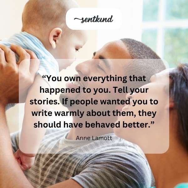 A multi-generational family is gathered in a comfortable living room, showing members of different ages interacting naturally amidst everyday surroundings.